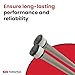 Suburban 2-Pack Magnesium Anode Rods for SW Models RV Tank Water Heaters, Stainless Steel Core, Extends Water Heater Tank Life (521421)