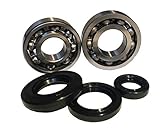 2x Hochwertige C3 Kurbelwellenlager mit 3x Wellendichtringen