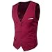 Produktbild Herren Slim Solid Weste Gr. 56, gules