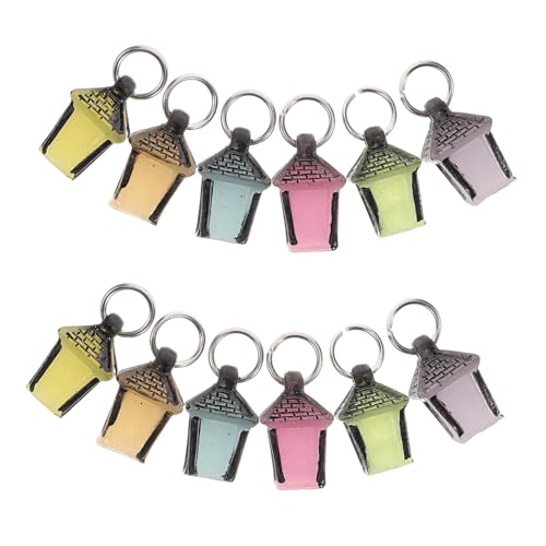 UPKOCH 12piezas Adornos Luminosos De Resina Unit para Farolillos Falsos Accesorios para Manualidades Farolillos Decorativos