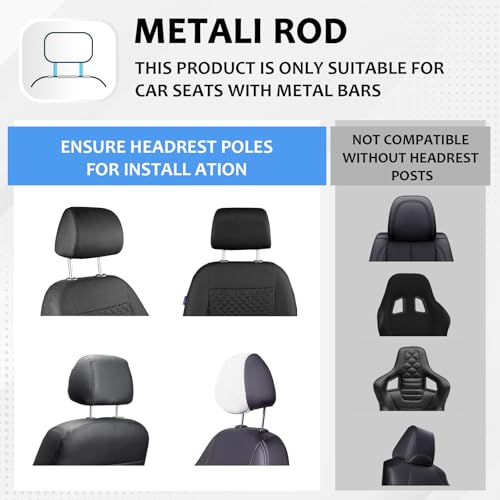 Auto Tisch mit Ausziehbarem Tablett und Getränkehalter, Auto Tisch Kinder für Rücksitz Beifahrer, Tragbarer Autositz Tabletttisch, Au-to Rücksitztisch, Teleskopischer Au-to Rücksitz Tabletttisch