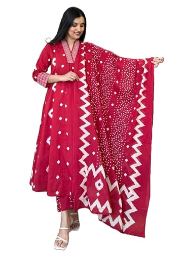 Robe indienne Kurti 505j plazzo imprimé femme ensemble coton chic