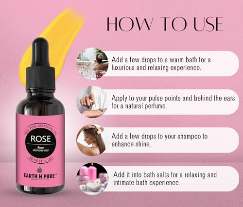 Image of Essential Oil Pack of 3 (Lavender, Rose and Peppermint) 15ml each