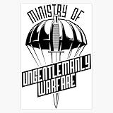 LAD Studio Ministry of Ungentlemanly Warfare Sticker Bumper Sticker Vinyl Decal 5