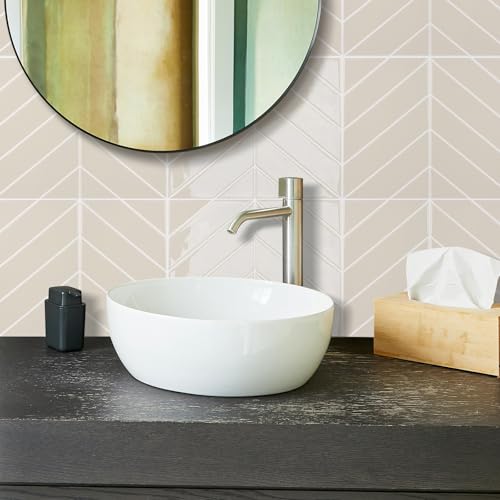Miniatura 7 de Wostick Suelo Vinilo Autoadhesivo Cocina, 3d Paneles Decorativos Para Pared, Espiga Cenefa Adhesiva Cocina Y Baño 10sheets Pack