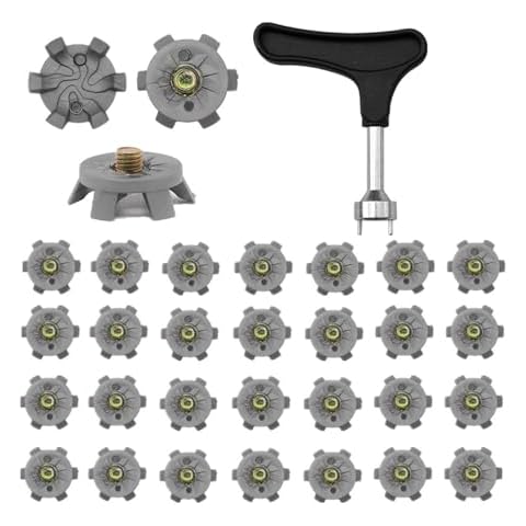 ZUHK 30 Pieces Golf Shoe Spikes Set Cover