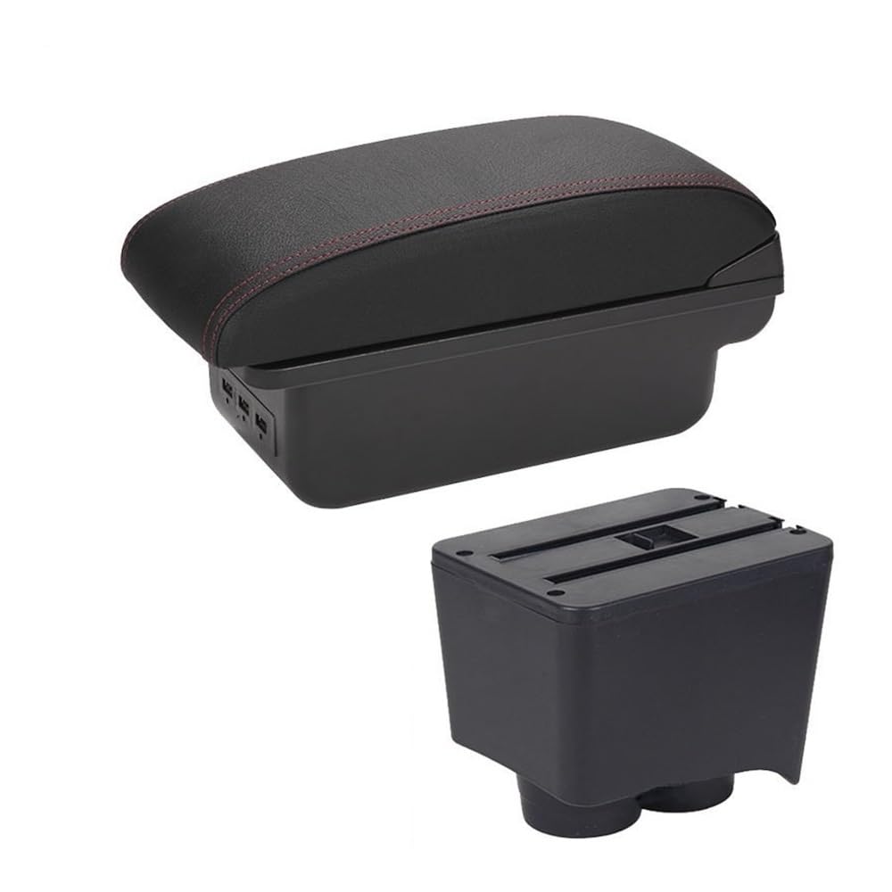 AIERDEYP Car Armrest Box For VW For Polo 9N 2002-2008 2009