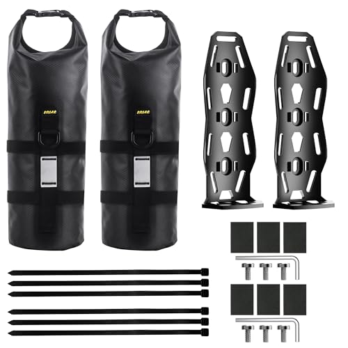 WEEROCK 2 Pack Waterproof Bike Fork Bags