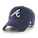 MLB Atlanta Braves '47 Clean Up Adjustable Hat, Navy, One Size