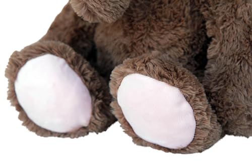 Wagner 9093 - XL Plüsch-Elefant - 57 cm groß - grau - Teddybär Plüschtier Kuscheltier Kuschelelefant Stoffelefant