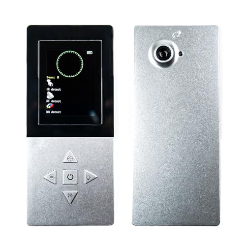 Detector de microespías y cámaras ocultas profesional ocultas en objetos detector de GPS y localizadores escáneres WI FI GSM para casa, oficina, coche, viajes, hoteles, casas de vacaciones, modelo