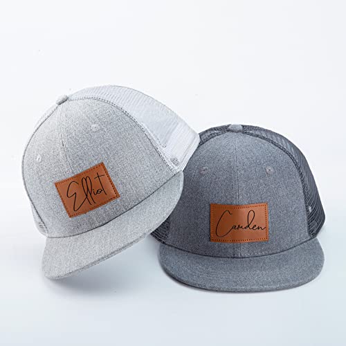 Custom Toddler Hat, Personalized Kid Baseball Caps Adjustable Truck Hat for Baby Boy3