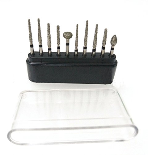 Pwhite PDB-002 10Pcs Diamond Burs Fg Diamond Burs thumb #2