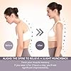 JMPOSE Posture Corrector for Back Support: Adjustable Shoulder Posture Brace for Men and Women (Beige, Large/X-Large)