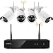 xmartO-Expandable, Wireless Security Camera System, Auto-Pair 8 Channel 960p HD Surveillance NVR with 4X 960p HD Outdoor Wireless IP Cameras, 80ft IR, Dream Liner, Built-in Router, No HDD