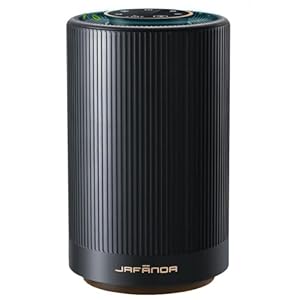 Jafanda Air Purifiers for Home bedroom,H13 True HEPA Coverage 450 sqft,23 dB Air cleaner with Brushless Motor,Effectively Remove Pollen Dust and Odor to Prevent Seasonal Air Diseases,Night Light