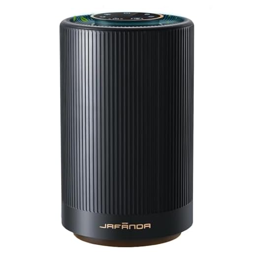 Jafanda Air Purifiers for Home bedroom,H13 True HEPA Coverage 450 sqft,23 dB Air cleaner with Brushless Motor,Effectively Remove Pollen Dust and Odor to Prevent Seasonal Air Diseases,Night Light