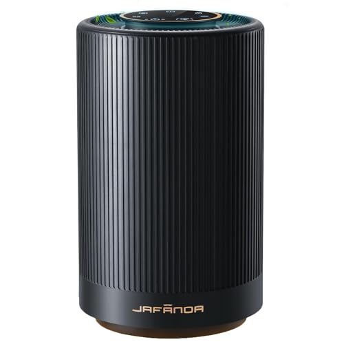 Jafanda Air Purifiers for Home Bedroom, True HEPA 13 Coverage 450 sqft, 22 dB Portable Air Cleaner, Effectively Remove Pollen Dust and Odor to Prevent Seasonal Air Diseases, Night Light