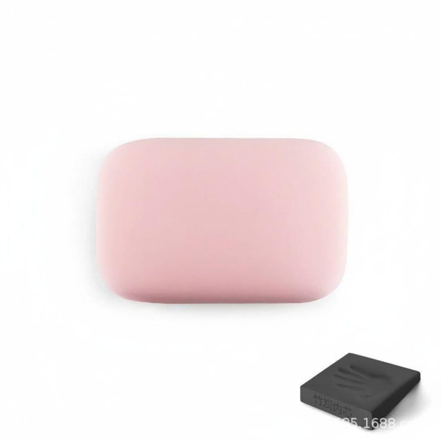 Arm Pressure Relief Desk Sleeping Pillow Ergonomic Design Office Napping Cushion Removable Washable Cover Face down Desk Pillow Slow Rebound for Students, School, Travel, Light Pink, Bamboo-icesilk-image-29
