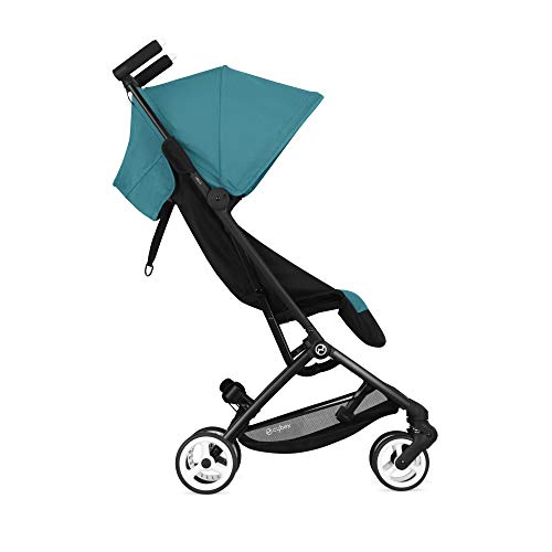 Cybex Libelle Stroller, Ultra-Lightweight Stroller, Small Fold Stroller, Hand Luggage Compliant, Compact Stroller, Fits Cybex Car Seats (Sold Separately), Infants 6 Months+, River Blue #TOP7