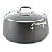All-Clad 2100090551 1 E7855264 HA1 Hard Anodized Nonstick Dishwaher Safe PFOA Free Stock Pot Cookware, 8-Quart, Black
