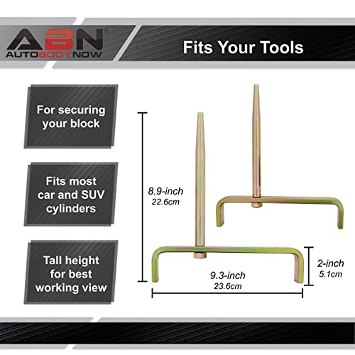 Abn Cylinder Head Stands - 2Pc Cylinder Head Work Stand Set With Tapered Mandrels Easy Disassembly For Storage #TOP1