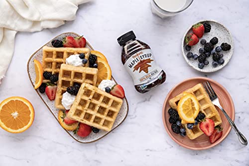 Parker's Real Maple Syrup, 100% Organic Maple Syrup, Easy-To-Use Squeeze Cap, No Drip, No Mess, 8.5 fl oz