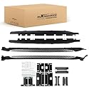 maXpeedingrods 2 Seitenschweller für BMW X3 G01 2017-2023 X4 G02 2018 1995 Auto Trittbretter Aluminiumlegierung Seitenschweller rutschsicher