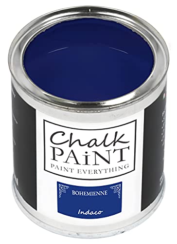 Image of Chalk Paint Everything® Indaco (Indigo Blue) – 750 ml Water-Based Chalk Paint for Shabby Chic Furniture, Décor, and Upcycling Projects – Non-Toxic, Easy to Apply