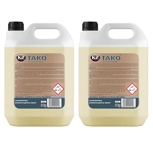 K2 Champú de Carrocerías para Lavado Manual - Champú Coche - Para Todas Superficies de Pintura, Plástico, Goma, Vidrio y Vinilo 5L (2)