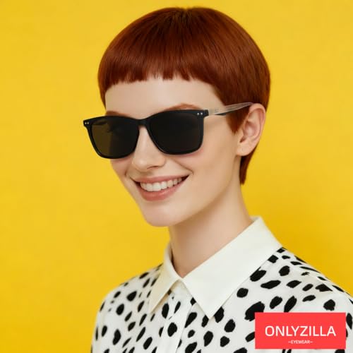 Vintage Polarized Sunglasses for Men Women Retro Square Sun Glasses2