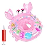 Spezielles Design: Cute Toddler Float Design mit glattem Beinloch für das Baby, das sich hinsetzen kann, kann Ihrem Baby dabei helfen, die Beinmuskulatur zu trainieren. Der aufblasbare Schwimmsitz des Olycism Schwimmtrainers ist eine großartige Möglichkeit, Ihren Kleinen daran zu gewöhnen, sich im Wasser zu befinden