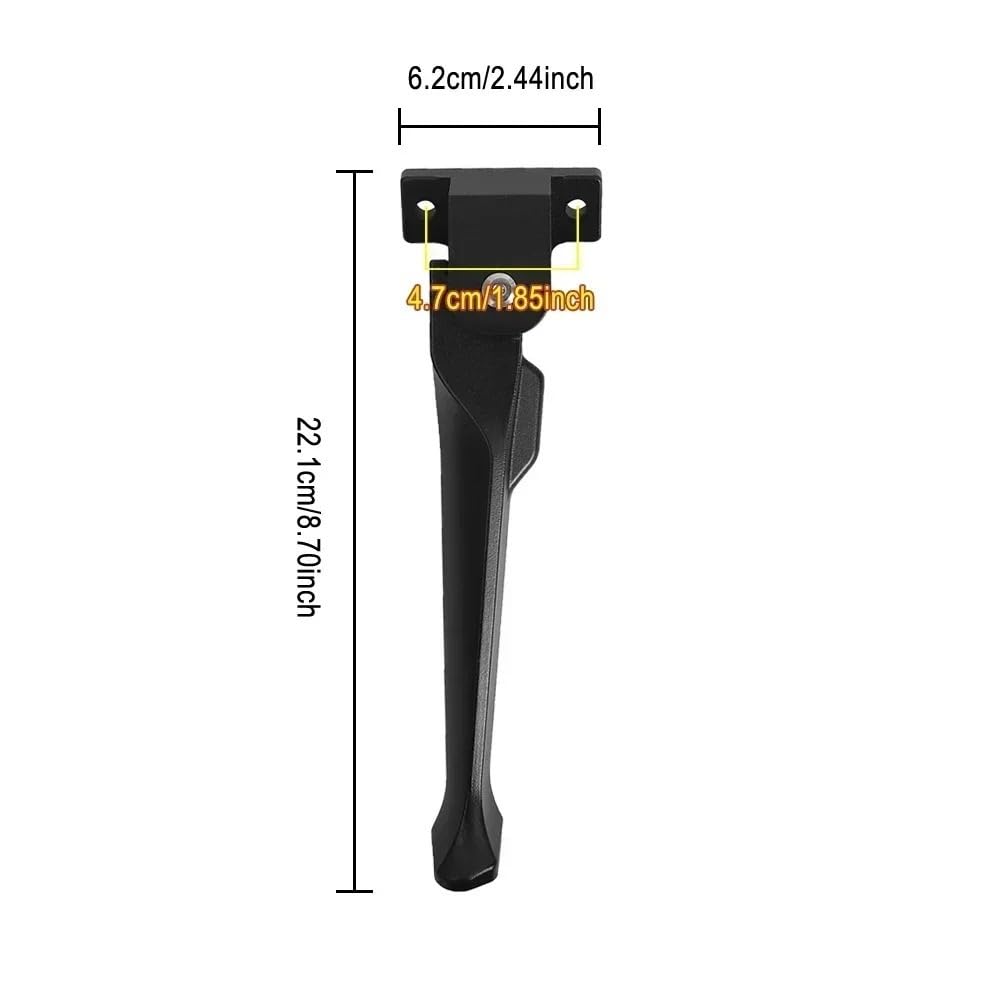 Supporto for Piedi Compatibile for Il Supporto for Monopattino Elettrico KUGOO KuKirin G3 PRO, cavalletto di parcheggio, Parti di Ricambio durevoli for Monopattino.