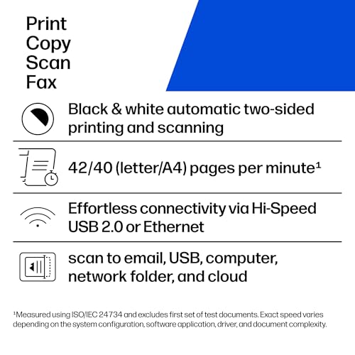 Image of HP LaserJet Pro 4101fdn Laser Multifunction Printer - Monochrome