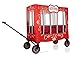 Seeing Red Circus Cage Wagon Cover Size O/S Includes Wagon Cover