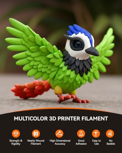 TECBEARS Rapid PETG Filament 1.75, 2kg Multi-color, 0.25kg/Spool, 8 Packs — 사진 5