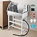 VEVOR 34 Inch Stainless Steel Dog Washing Station, Pet Grooming Tub with Hot & Cold Faucet, Showerhead, Storage Rack, No-Bend All-in-One Bathtub, Home Wash Sink, Fits Small Cats and Dogs