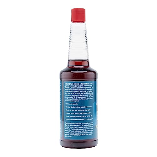 Aceite Sintético Red Line 10W-30 para Motores 2 Tiempos 16 oz miniatura 3