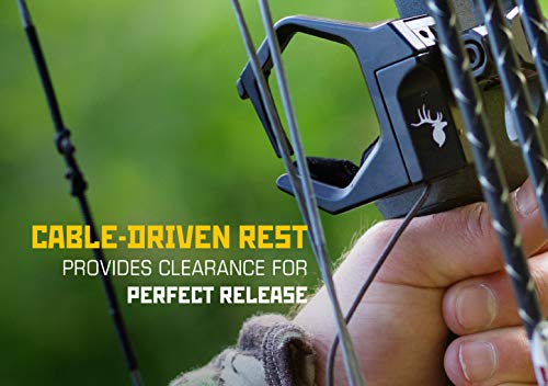 Trophy Ridge Level Archery Arrow Rest Featuring Vertical Drop Technology And Full Arrow Containment #TOP5