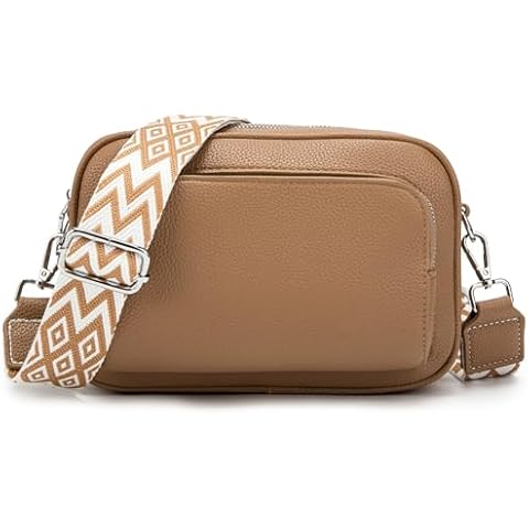 Sac à Bandoulière LUXCAELY Cuir PU Cover