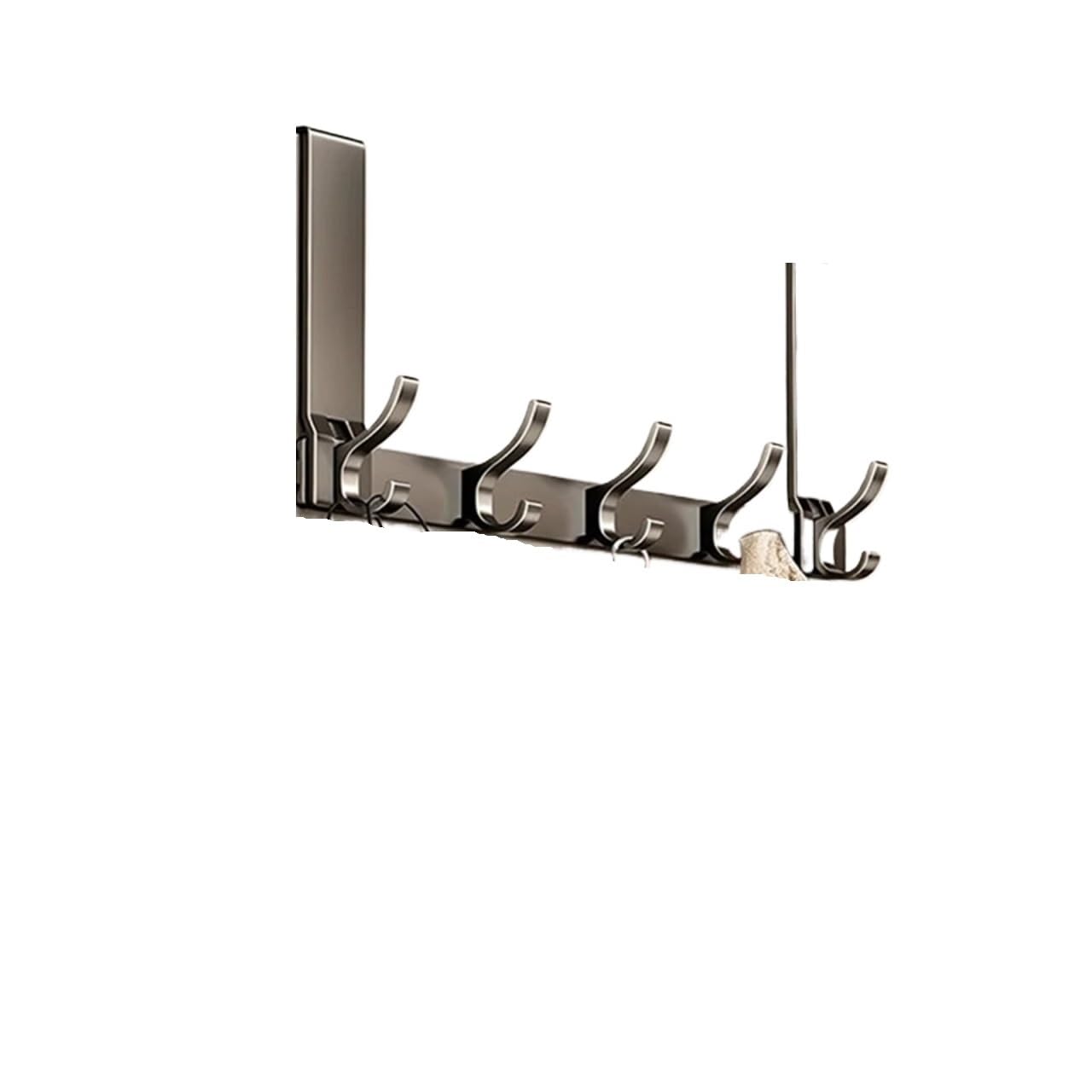 FGUJSUR Coat Hooks Space Bathroom Storage Rack Door Back Hook