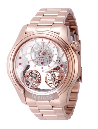 Montre Invicta Specialty or rose élégante en acier pour homme raffiné
