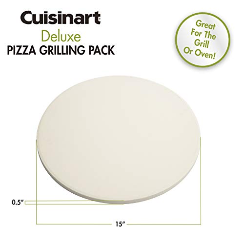 Cuisinart Cps-515 Deluxe Pizza Grilling Pack (Pizza Stone, Pizza Peel, Pizza Cutter) #TOP4