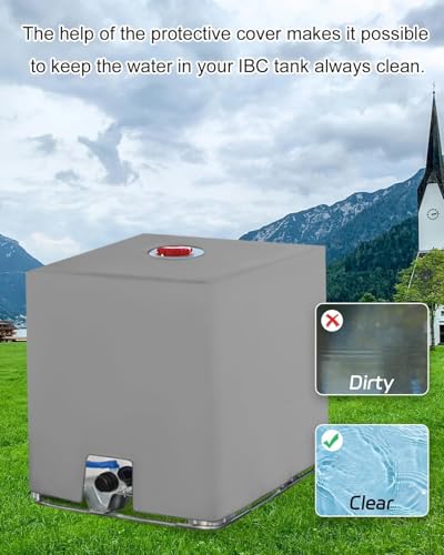 Bâche pour cuve 1000L IBC de récupération d'eau de pluie 120cm - 6