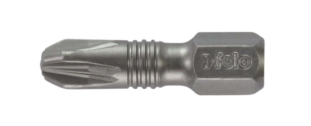 Felo P. Industry PZ2x25 puntas de atornillador en pack de 100 unidades