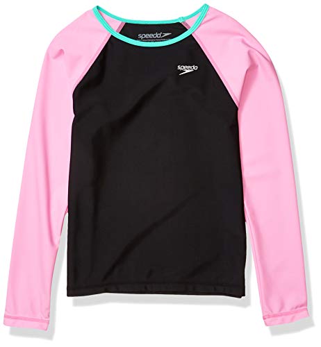 Image of Speedo Girl's Uv Swim Shirt Long Sleeve Rashguard
