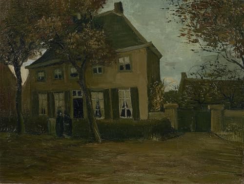 Art tableau le presbytère de Nuenen image sur toile pour raviver l'histoire dans votre maison
