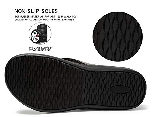 Image of LLSOARSS Plantar Fasciitis Feet Sandal with Arch Support - Best Orthotic flip Flops for Flat Feet,Heel Pain- for Women
