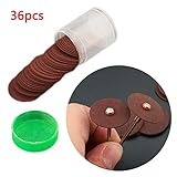 El paquete incluye: 1 x Rueda 36pcs de la resina de corte del disco / conjunto