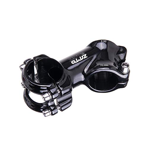 Haste do guiador da bicicleta, Romacci Haste do guiador de bicicleta polida para MTB Haste para bici